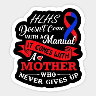 HLHS Awareness Support Shirt Awesome gift For Awesome Family Sticker